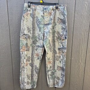 Vintage Liberty Camo Cargo Pants Realtree Mens large Regular Waist 36-38